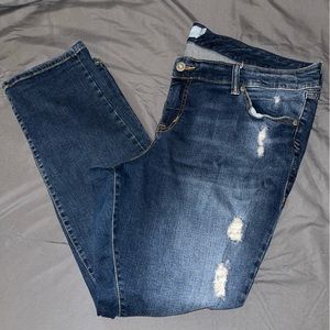 Torrid distressed jeans 18s